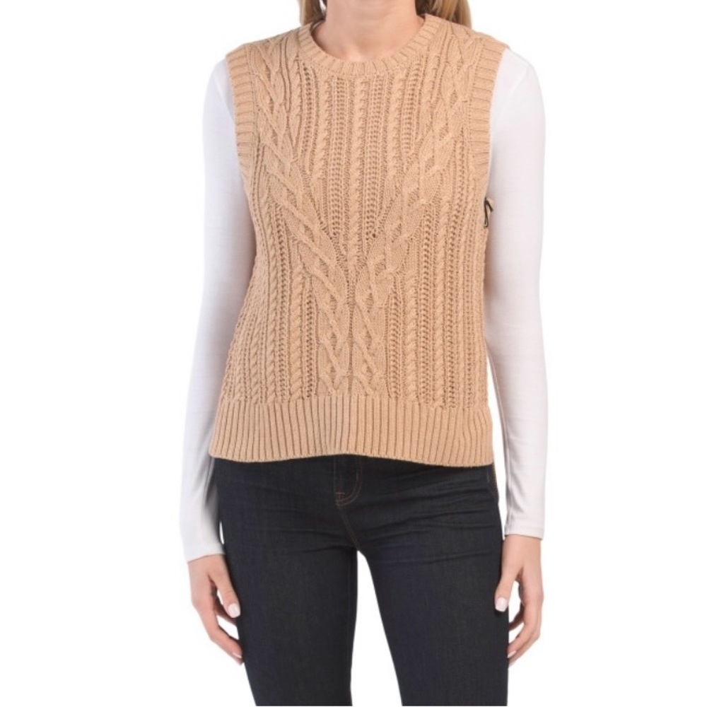 Rachel Zoe Crew Neck Sweater Vest